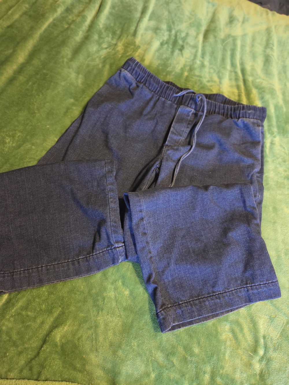 American Eagle Outfitters Wide Leg Pull-on Jeans Size Medium